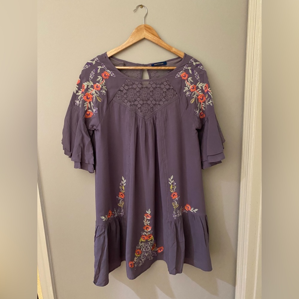 Embroidered dress